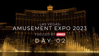 Embed Goes to Amusement Expo International 2023 - Day 2