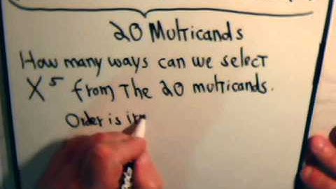 Ordinary Generating Functions: Finding The Coefficient