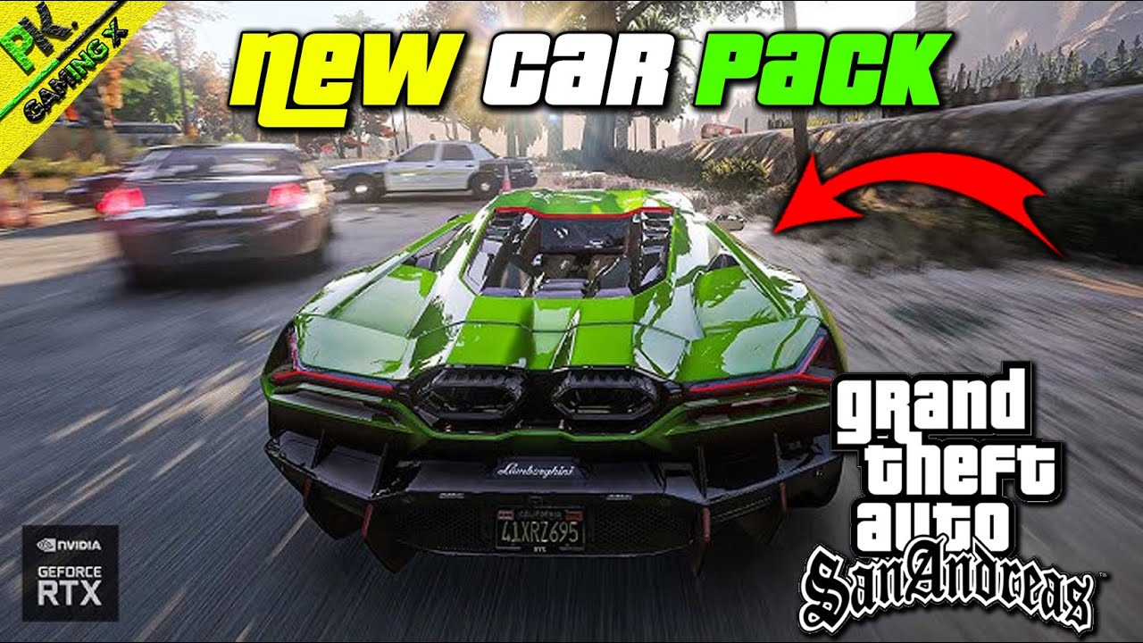 How To Install Car Pack GTA San Andreas || GTA Sa Car Pack Replaces All ...