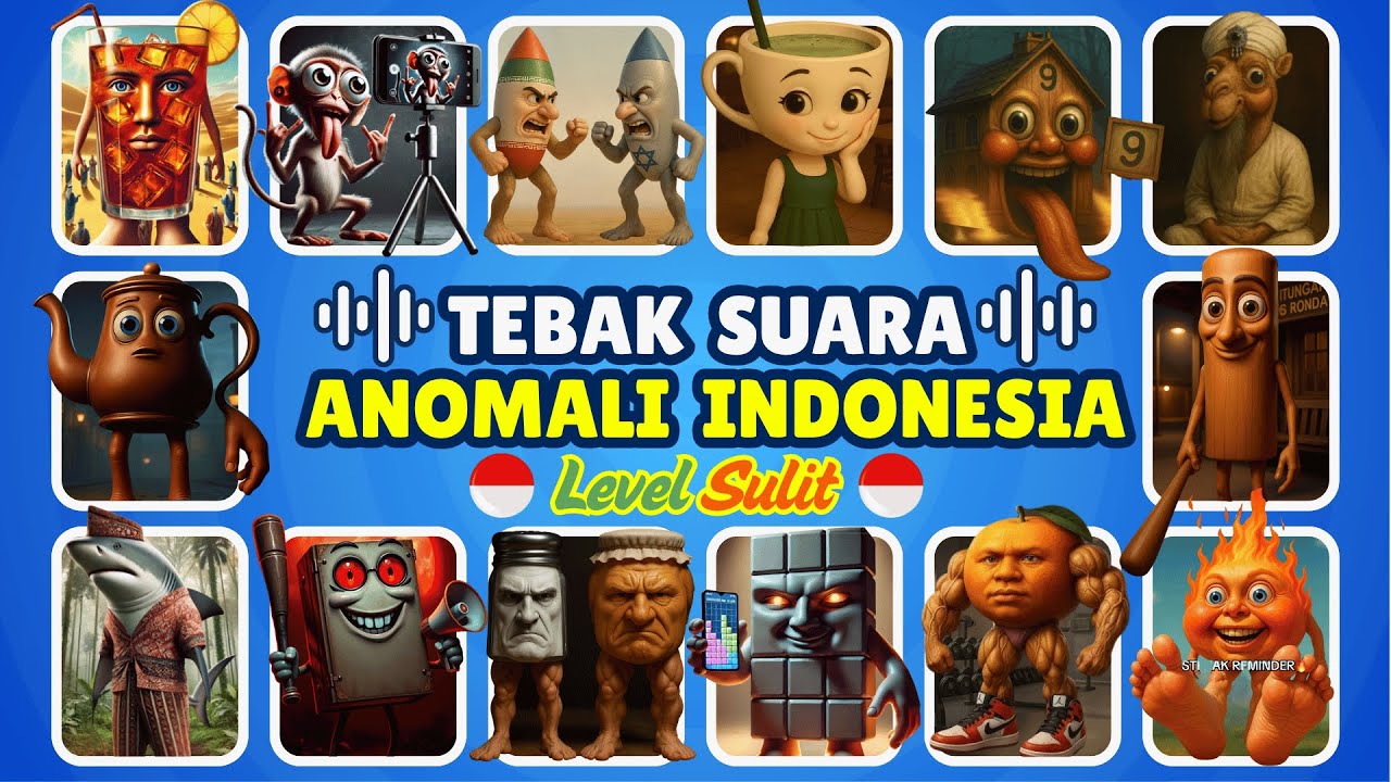 1 DETIK DOANG?! 🤯 Tebak Suara ANOMALI INDONESIA yang Bikin Kuping Panik!🔥 | Oyen Quiz