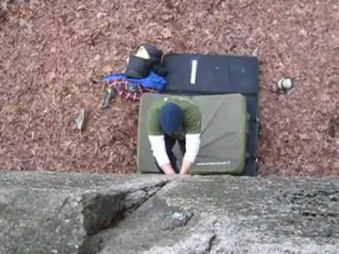Beta Video for climb Lost Digits v3, Boat Rock