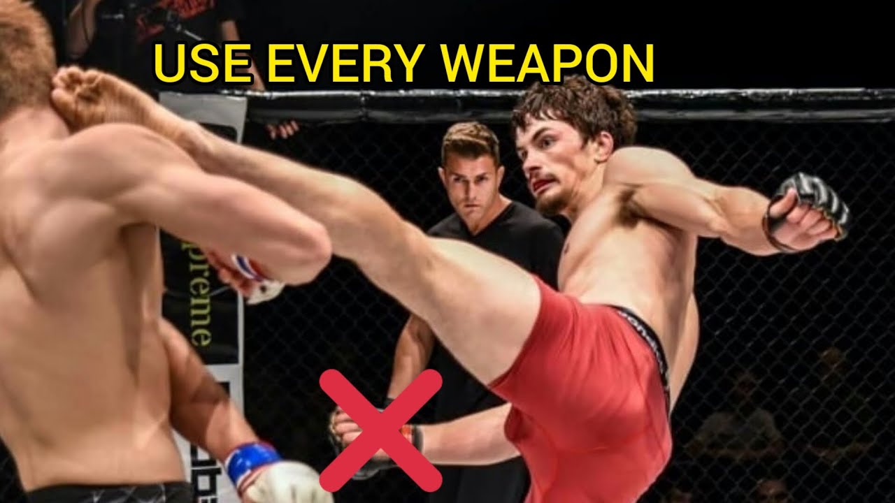 How to fight through a HAND BREAK pro MMA (Breakdown) - YouTube