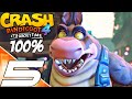 Crash Bandicoot 4: It's About Time - Gameplay Walkthrough Part 5 (100%) All Gems, Boxes, Relics