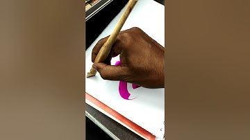 how to use calligraphy tools on paper by pramod #art #calligraphy #calligraphymasters