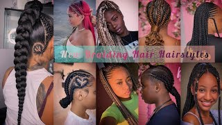 New Braiding Hair Hairstyles Collection 2022: Amazing Braiding Hair Hairstyles Ideas For You. screenshot 5