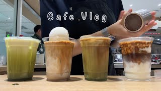 (sub)한 시간에 102잔 파는 개인카페 브이로그 | 카페 브이로그 | cafe vlog