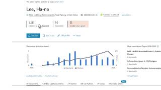 SCOPUS Author Search