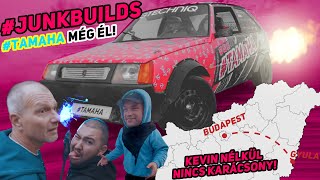 Kevinnél jártunk egy évvégi baszatáskán | #kevinnelkulnincskaracsony #Junkbuilds #tamaha