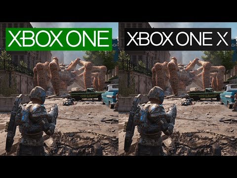 Видео: Кампанията Gears Of War 4 работи с 60 кадъра в секунда на Xbox One X
