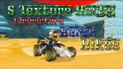 [MKWii] 5 Character Texture Hacks