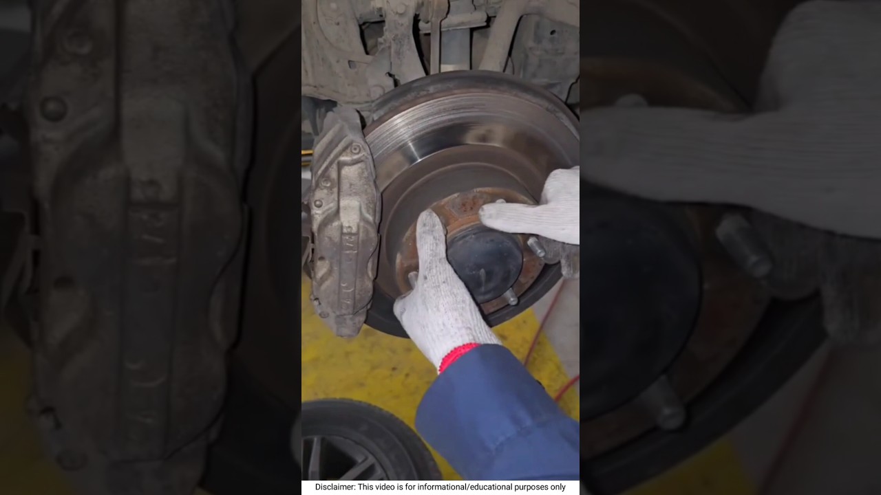 Fortuner Front Brake Pads & Rotor Replacement 