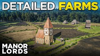 Growing the Population &amp; Sending Them to My Detailed Farms! — Manor Lords (#11)