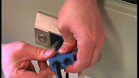 Roxtec CF 8 and CF 32 frames installation