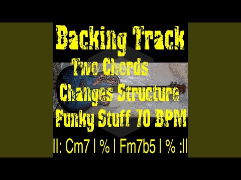 Backing Track Two Chords Changes Structure Cm7 Fm7b5
