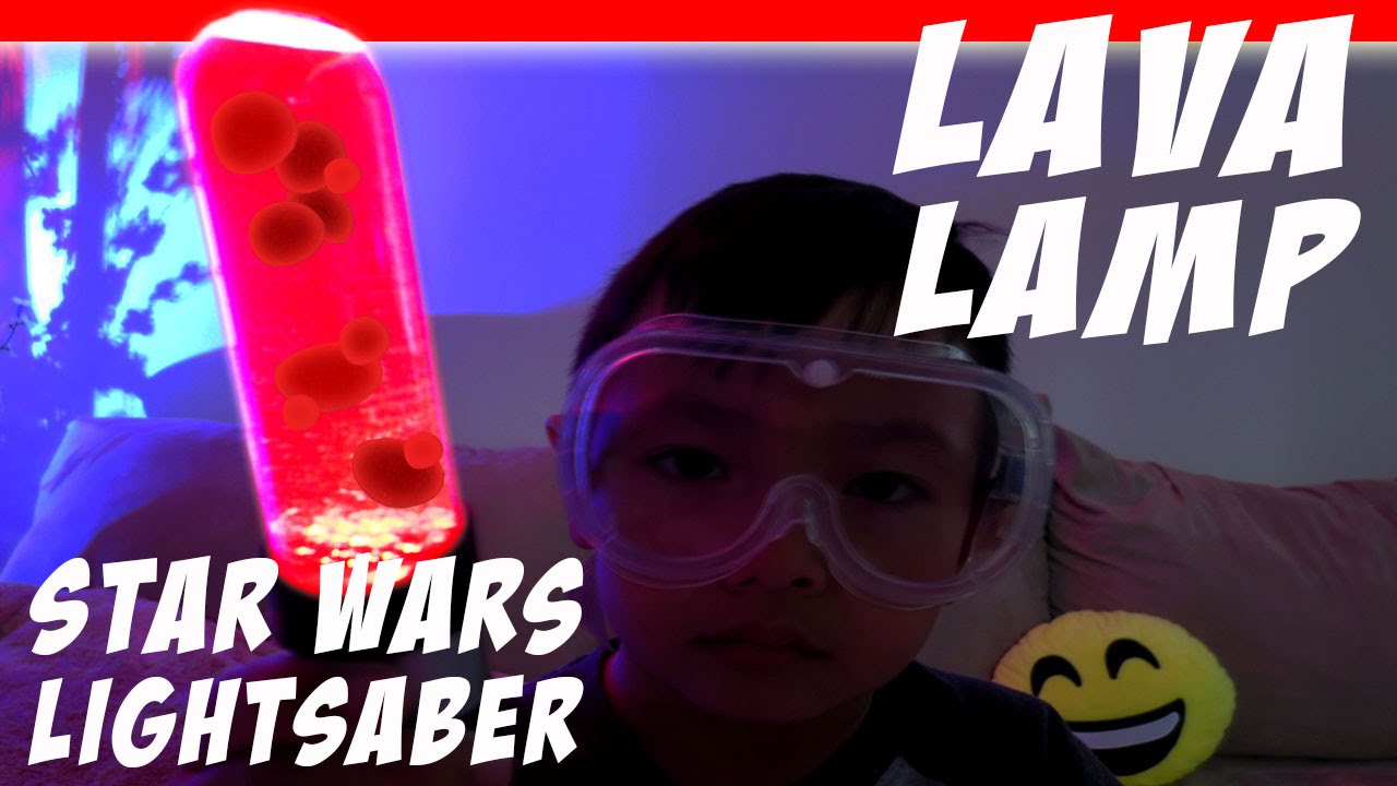 lightsaber lava lamp