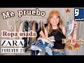 HAUL DE ROPA USADA. MIS COMPRAS DE GOODWILL PARA EL OTONO, ZARA, FOREVER21, ADIDAS, DE MODA