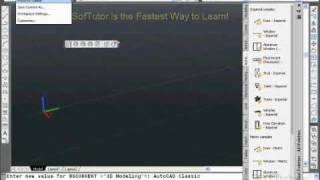 AutoCAD 3D - 3D Workspace Overview - for versions 2009, 2010, 2011, 2012, 2013 & 2014