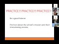 Ace the Interview! Tips