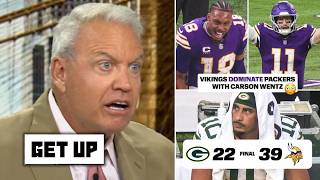 GET UP | This was a grade A CHOKE JOB - Rex Ryan reacts to Vikings' 22-point 4th-QTR stuns Packers