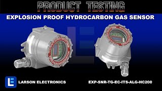 Explosion Proof Hydrocarbon Gas Sensor - 0-200 ppm - Methane, Propane, Butane - Analog
