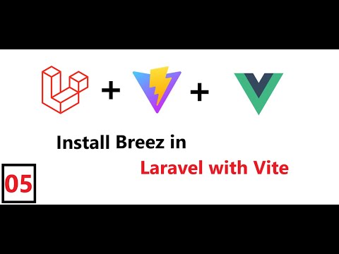 (05) Install Breez in Laravel with Vite | Install Laravel Breez with Vite