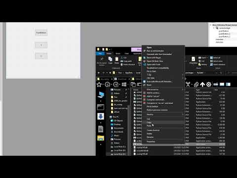 Solved: Qt Designer unable to run uic to see python code from UI