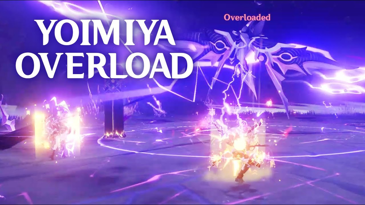 [Co-op] Yoimiya overloads the Thunder Manifestation