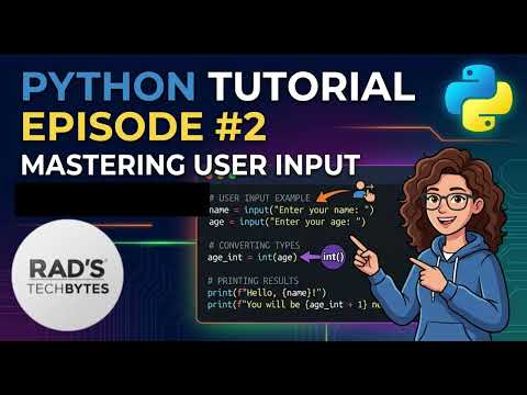 Welcome to Episode #2 of our Python series! 🐍