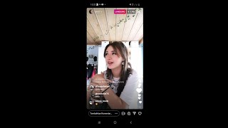 Kira Olivia Fisrt Time Live On Ig Video Pertama Live Di Instagram Live Ig