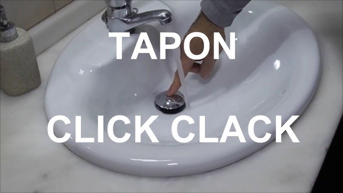 Valvula De Click Clack Apta Para Lavabos Y Bides - Desagüe Lavabo Fácil  Instalación Tapones De Desagüe Lavabo, Universal Con O Sin Rebosadero,  Pop-up Oro Rosa Cepillado-vcc021 - Marca Mice / Imex