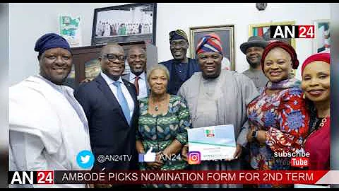TINUBU FINALLY ENDORSES AMBODE AS HE PICKS NOMINATION FORM FOR 2ND TERM