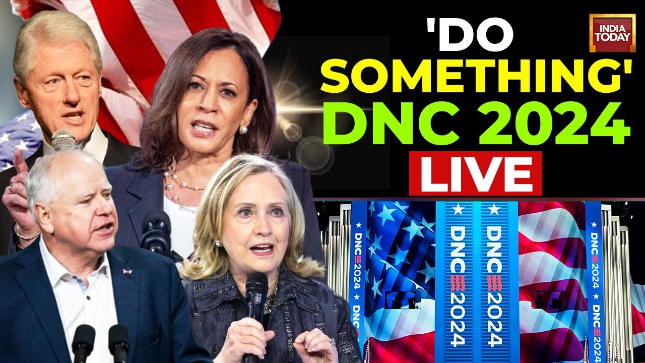 Democratic National Convention 2024 LIVE Day 4 of DNC Convention LIVE