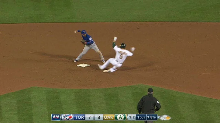 TOR@OAK: Blue Jays challenge slide, call confirmed