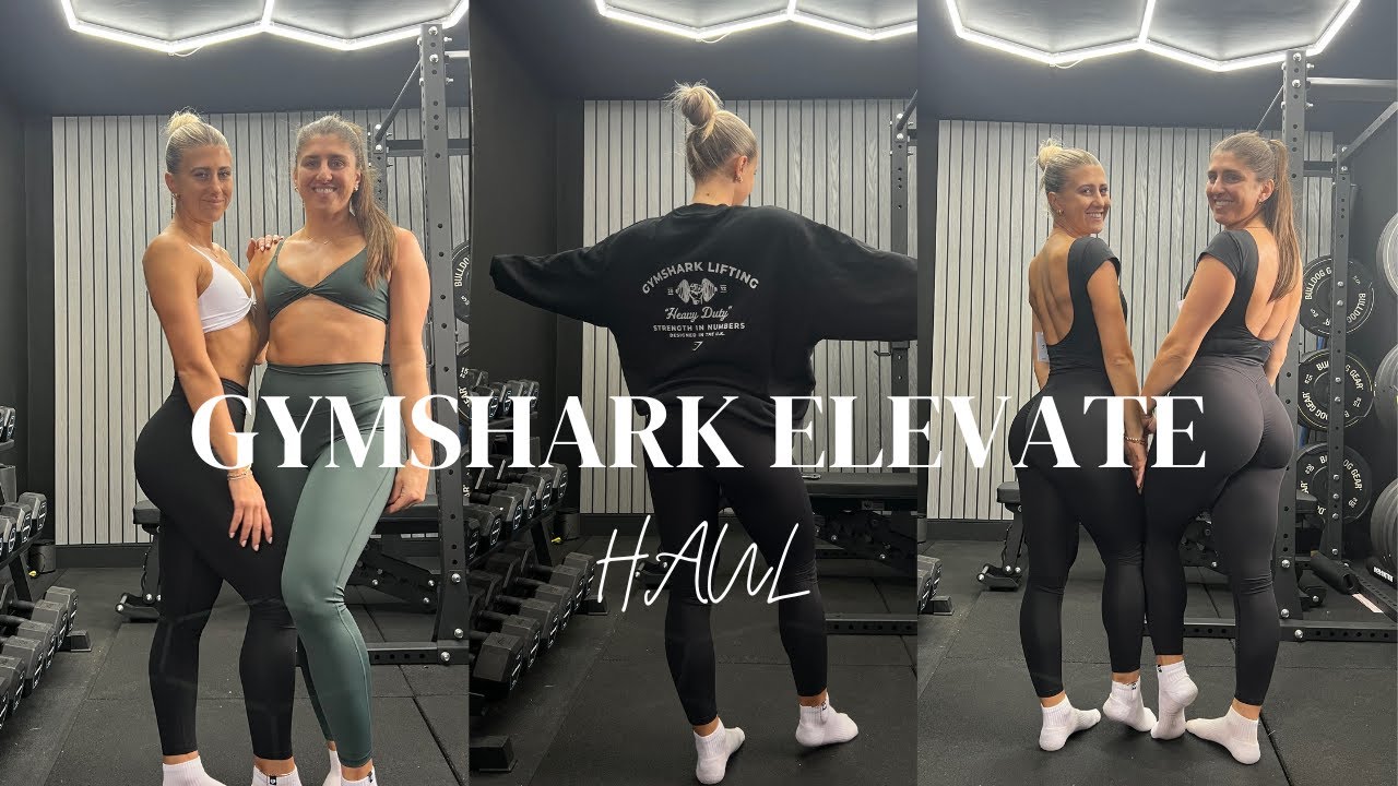 NEW Gymshark Elevate collection try on & review 