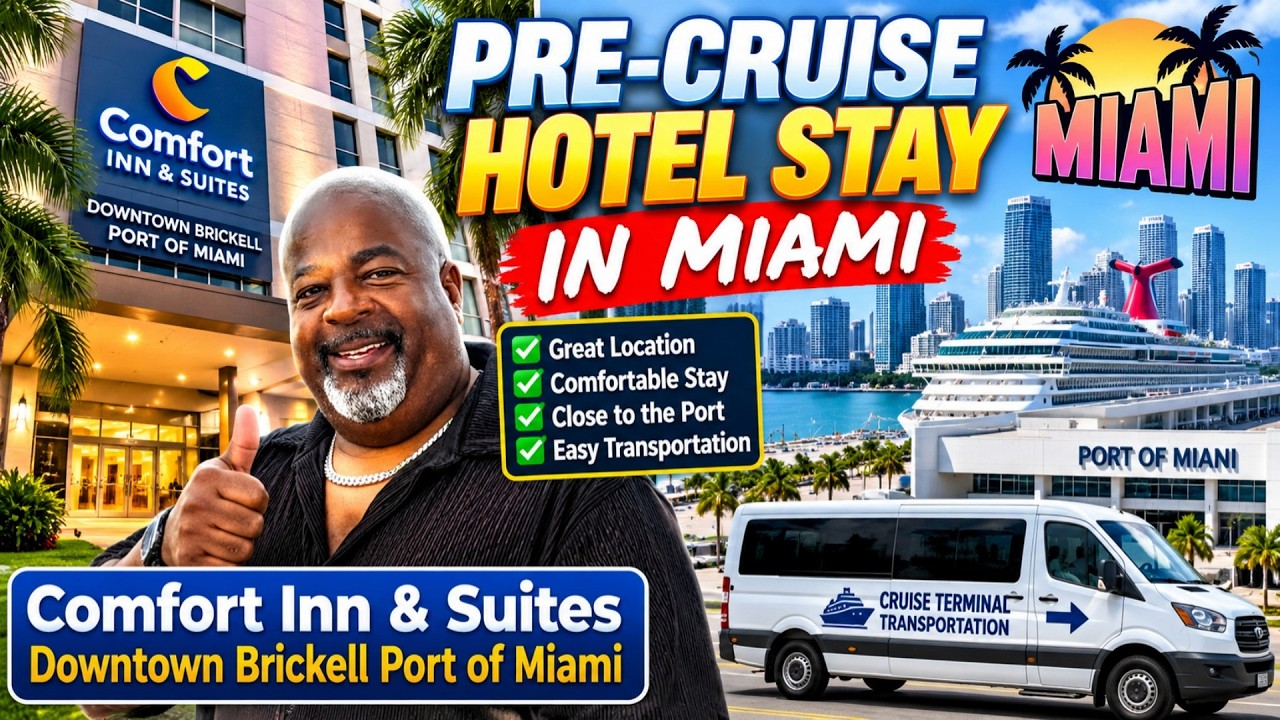 Pre-Cruise Hotel Stay In Miami | Comfort Inn & Suites Downtown Brickell