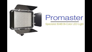 Promaster Bi-LED 504B Light