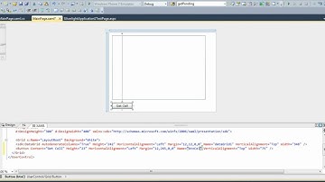 Get cell value from Silverlight DataGrid sample - (Video) part 1