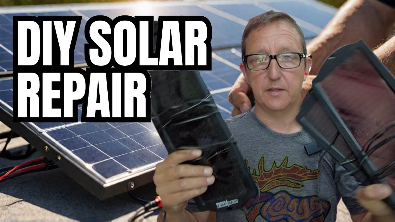 Solar Panel DIY Repair: Can My 5W Panel Be Repaired? - YouTube