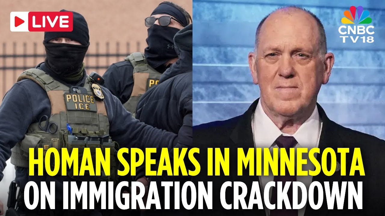 WATCH LIVE: Border Czar Tom Homan Holds Press Briefing in Minneapolis ...