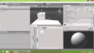 Como manejar objetos estandar en unity 3d