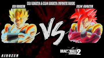 2022 SSJ Gogeta & SSJ4 Gogeta Infinite Combo Guide #Dragonballxenoverse2
