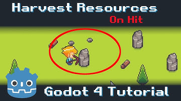 Harvest Resources on Tool Swing Hit - Godot 4 Resource Gathering Tutorial