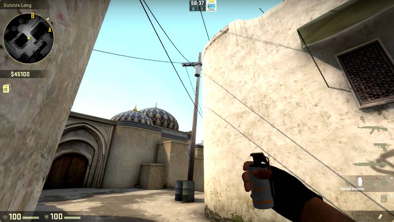 de_dust 2 xbox smoke tutorial YouTube