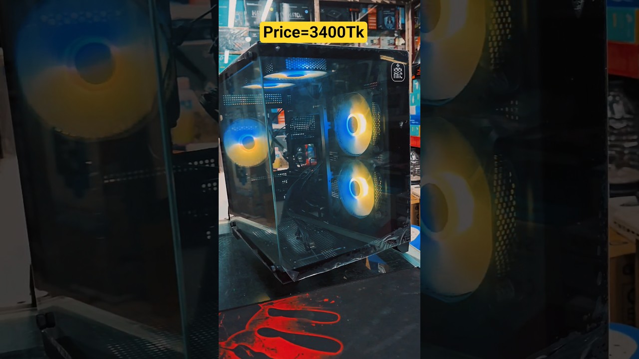 Best Gaming Casing 2025 ARGB 5 Fans + Transparent Panel | Munna Tech Tips 