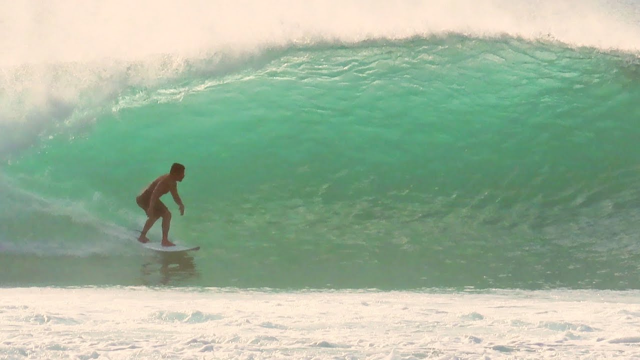 IT'S THE BIG WAVE BINGIN || Surfing big wave it's ON sunset time