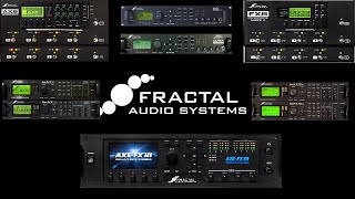 Differences Between All the Fractal Audio Axe Fx Units