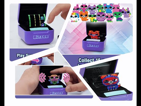 Bitzee CDU, Interactive Toy Digital Pet and Case with 15 Animals Inside, Virtual  Electronic Pets React to Touch