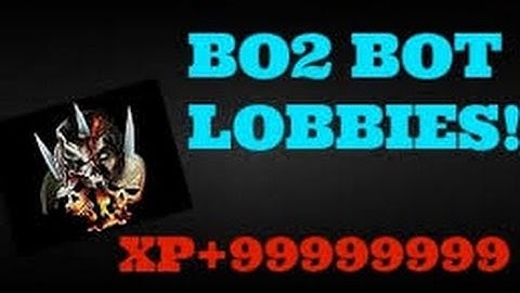 How to get into a Bot Lobby-PS3- Bo2