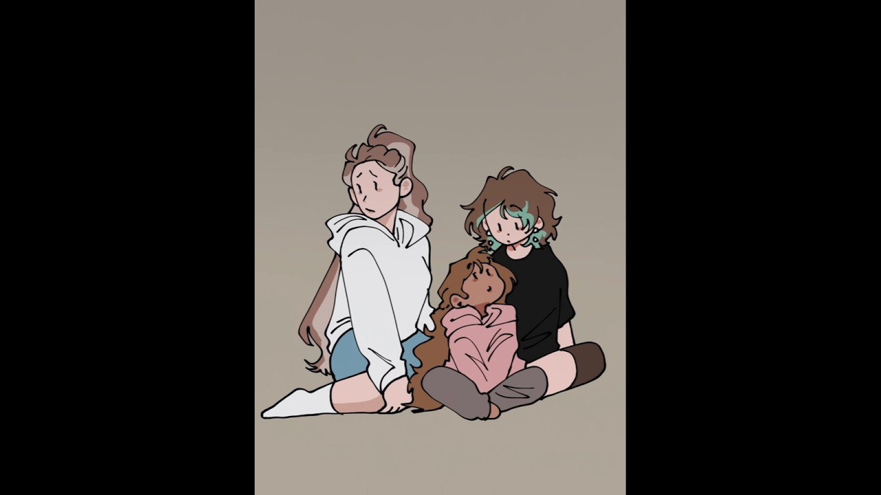 Girls babysitting 😔 