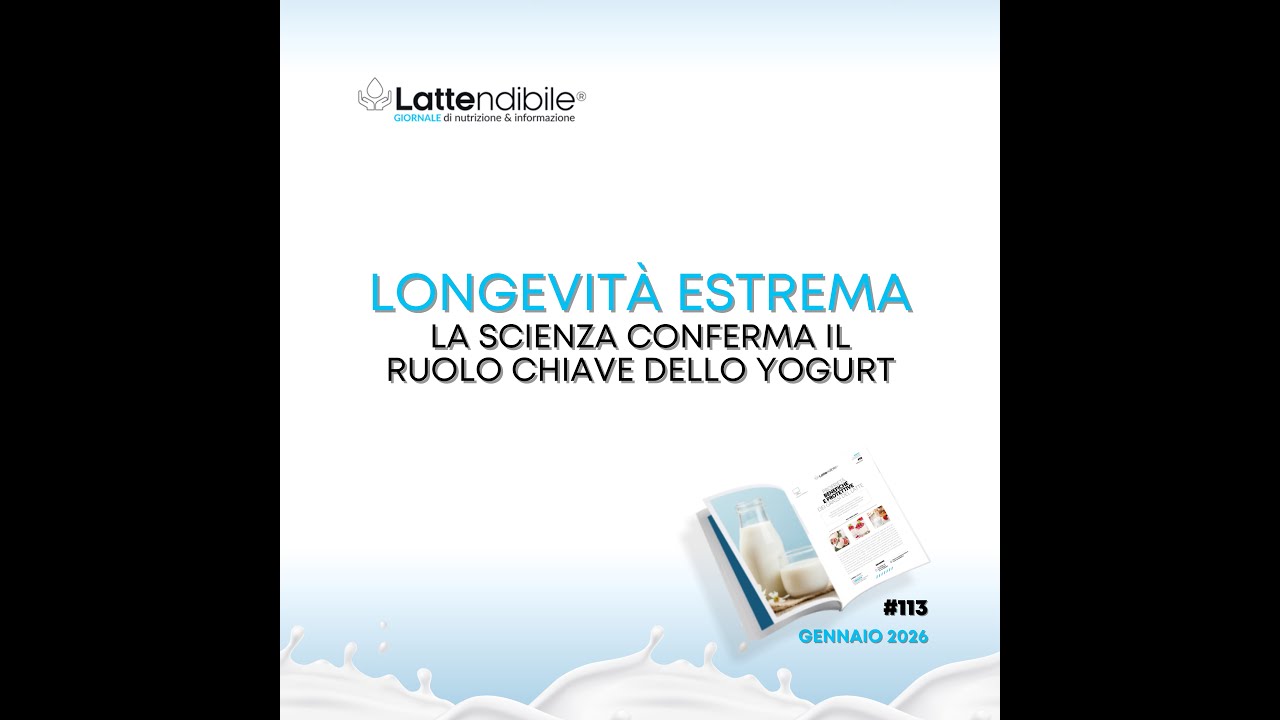 LONGEVITÀ ESTREMA: LA SCIENZA CONFERMA IL RUOLO CHIAVE DELLO YOGURT